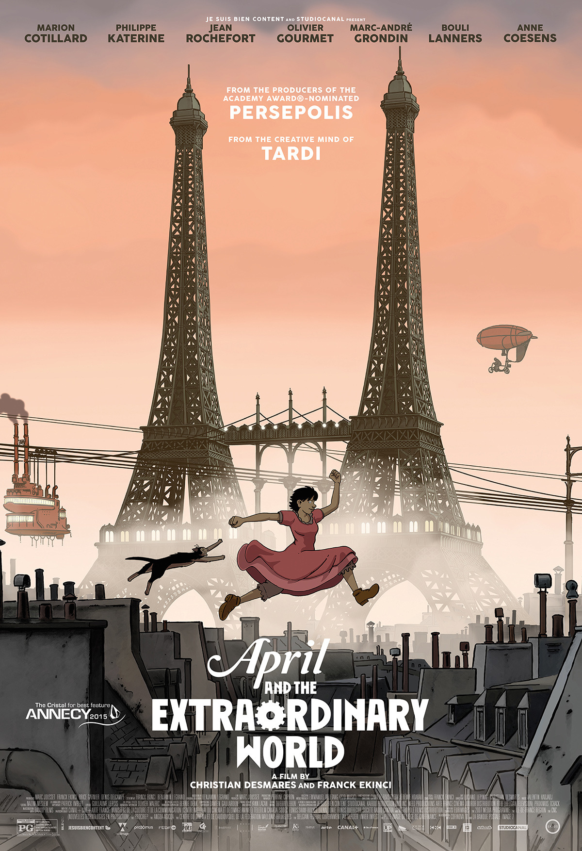 APRIL AND THE EXTRAORDINARY WORLD