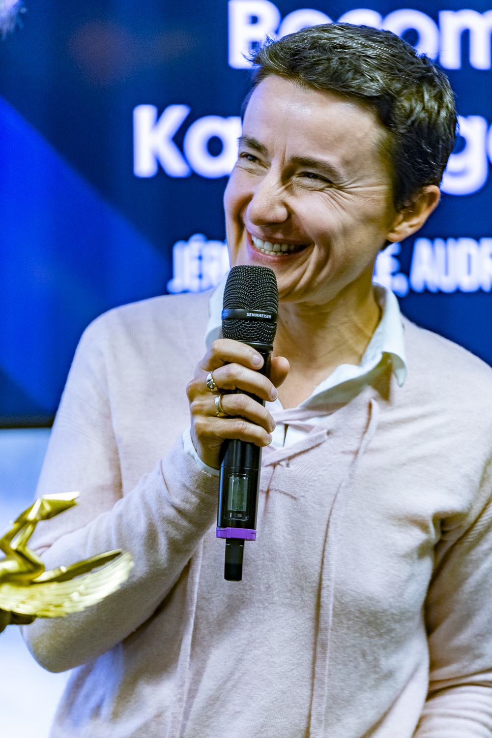 Isabelle Degeorges (President of Gaumont Television France) - BECOMING KARL LAGERFELD (winner Audience Series Award)